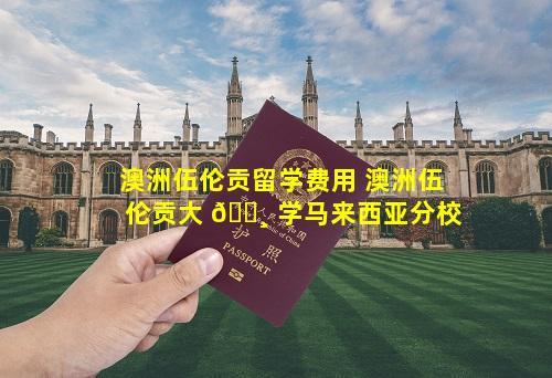 澳洲伍伦贡留学费用 澳洲伍伦贡大 🌸 学马来西亚分校